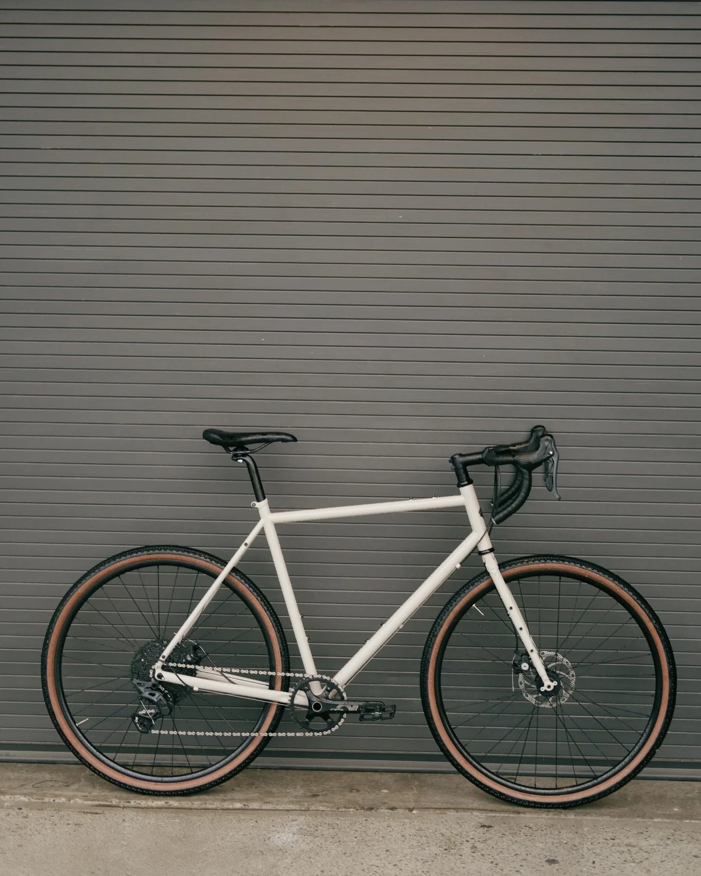 Where the pavement ends, the real fun begins. Lochside gravel bike takes you farther. 🌄 #lochsidecycles #microshiftsword #gravelbike