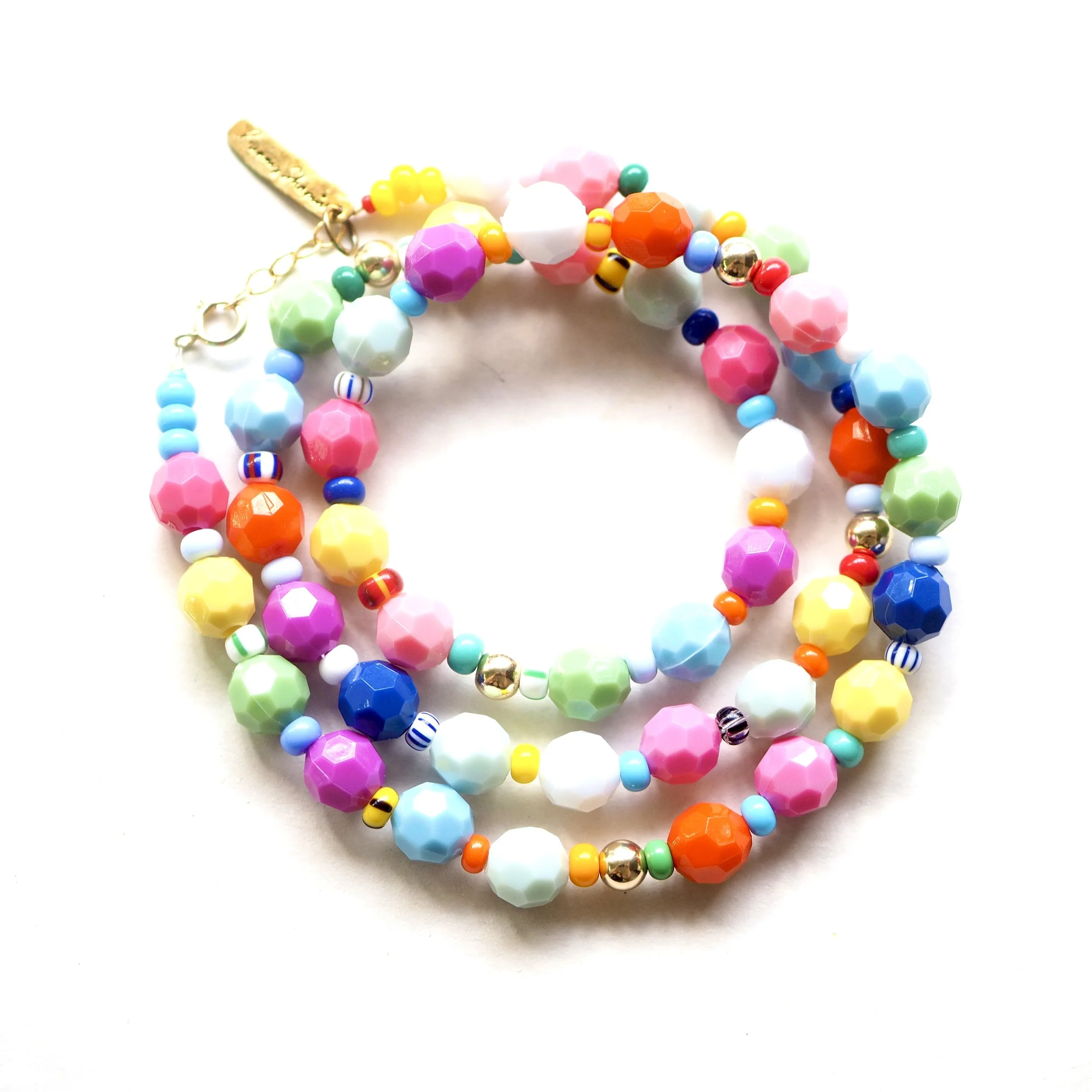 Janey Crystal Wrap / Solid Rainbow