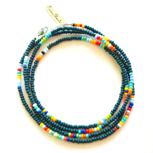 Sammy Wrap Bracelet - Deep Green - Bunny Shapiro