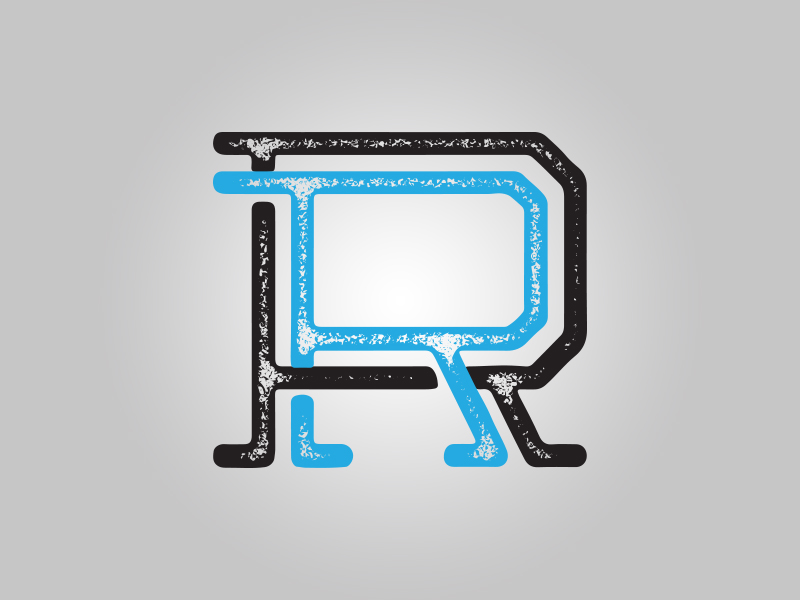 Detail of R&R monogram