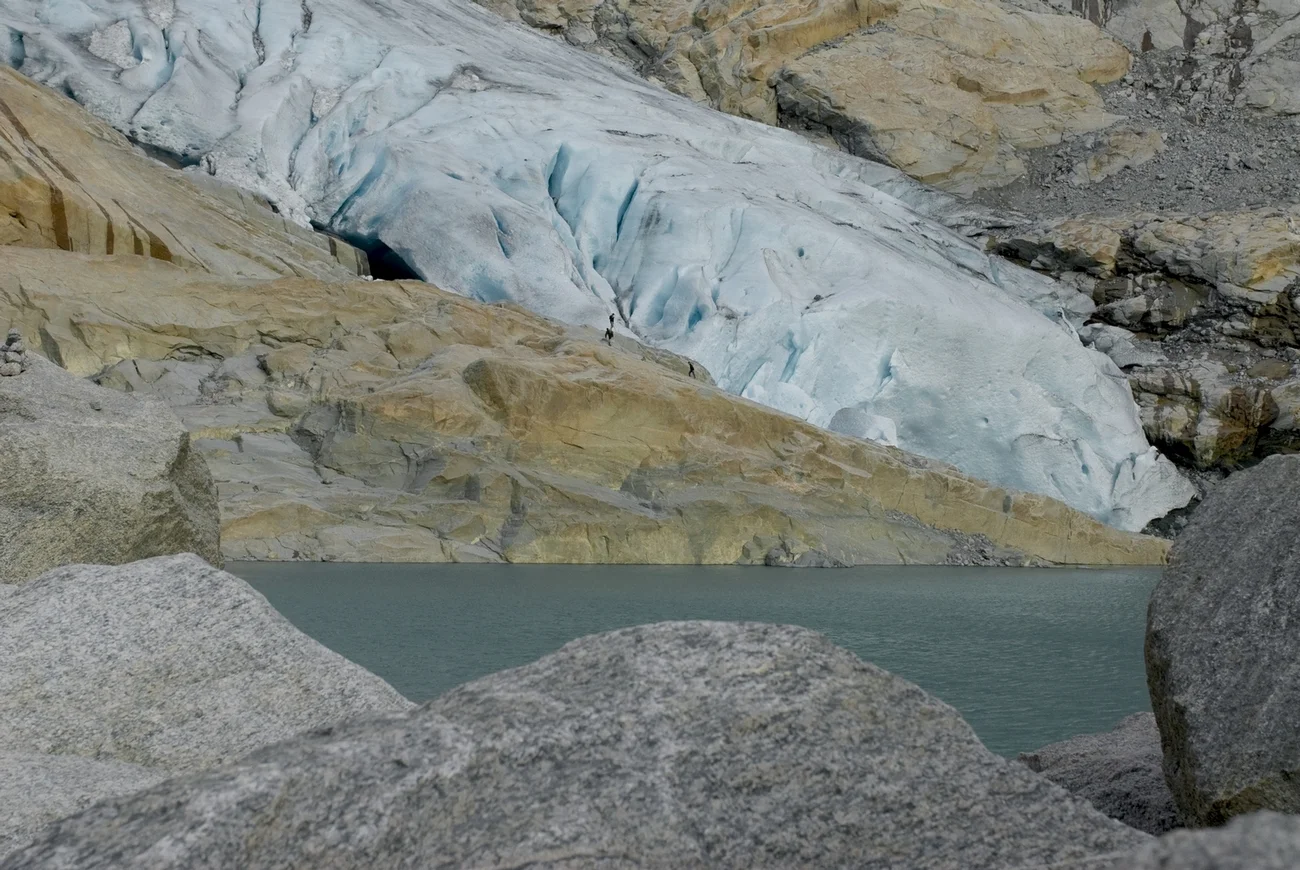 Briksdalbreen glacier