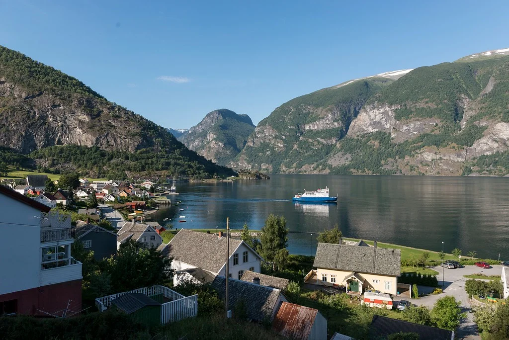 Aurland, August 15th. Photo by Roger Ellingsen / Statens Vegvesen. 