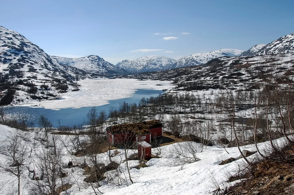 Gaularfjellet, May 9th. Photo by Bjørn Andresen / Statens Vegvesen.