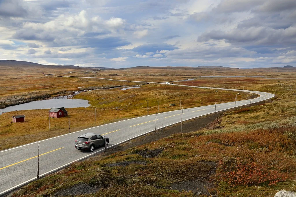 Hardangervidda, September 10th. Photo by Helge Stikbakke / Statens Vegvesen.