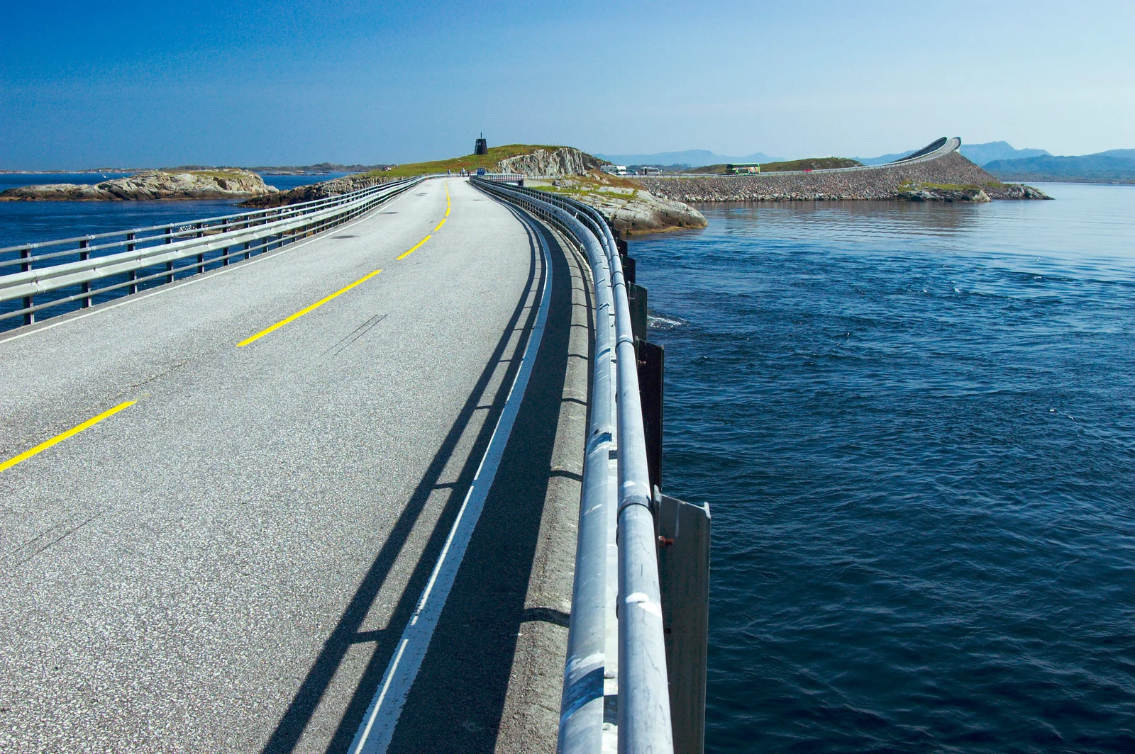 Atlantic Road - Atlanterhavsvegen, June 27th. Photo by Jarle Wæhler, Statens Vegvesen. 