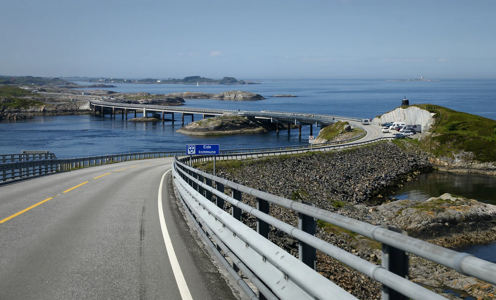Atlantic Road / Atlanterhavsvegen, July 3rd. Photo by Tonje Tjernet / Statens Vegvesen.