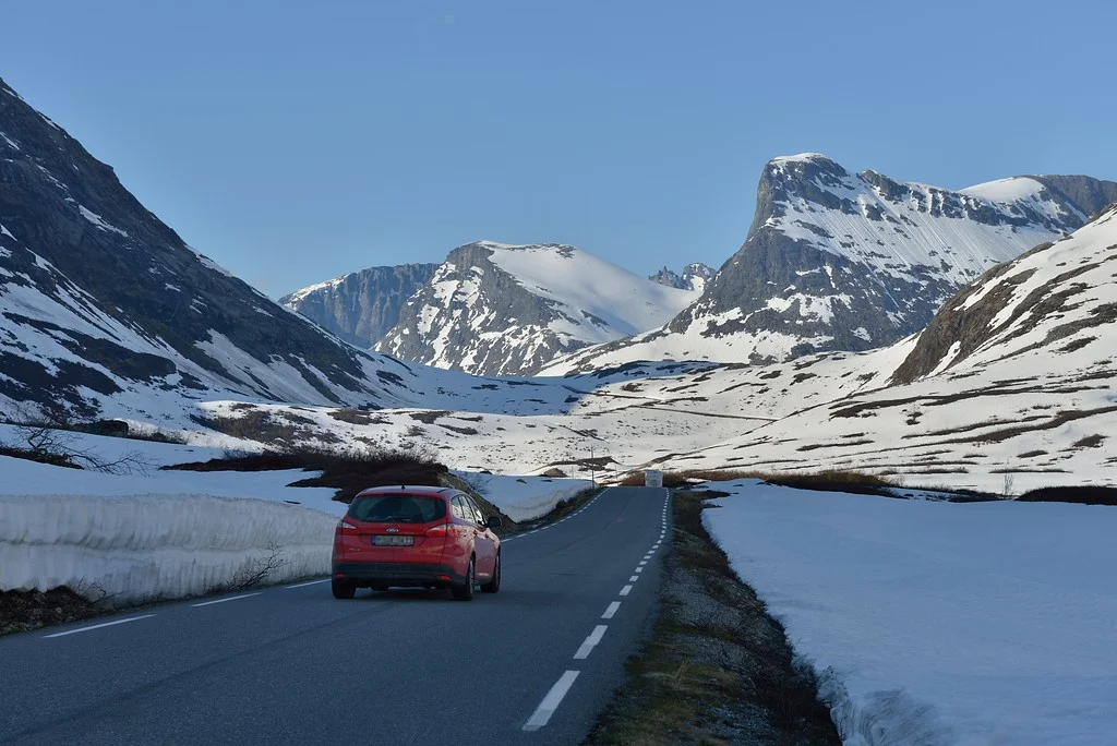 Trollstigen, June 15th. Photo by Jarle Wæhler