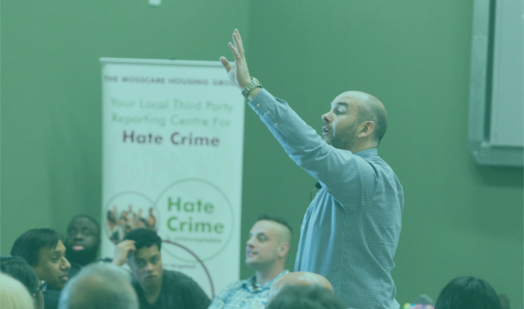 Right click then 'Save As' - Speaking in action image