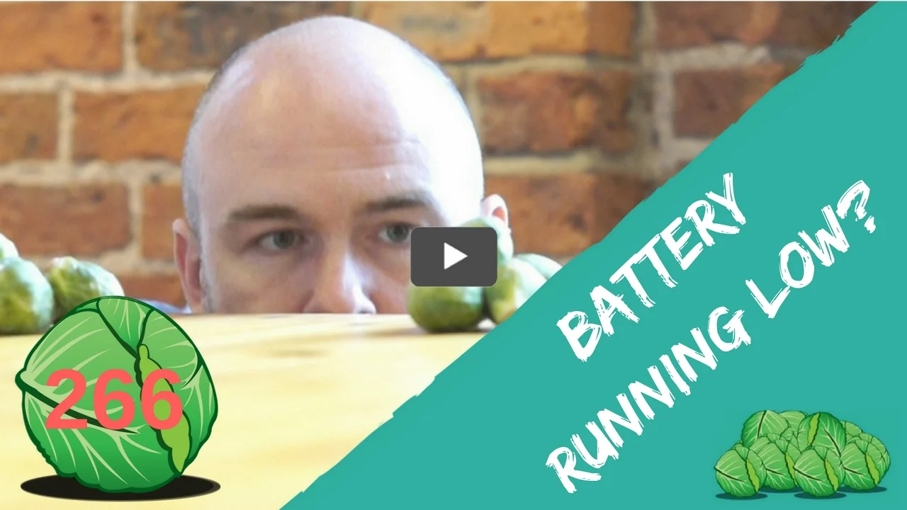 Battery Running Low?  | daily sprout 266