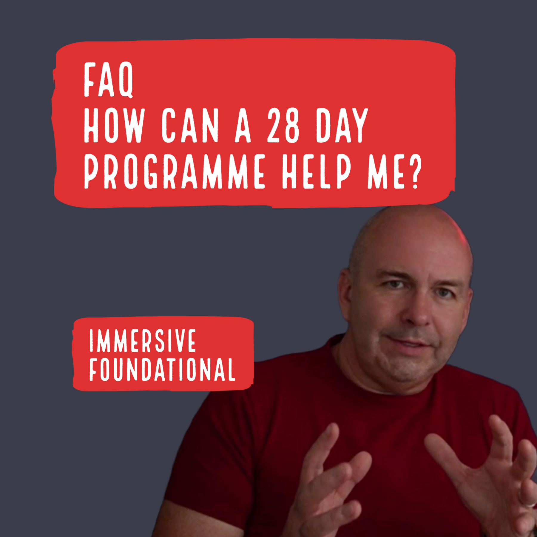 How Can A 28 Day Programme Help Me?