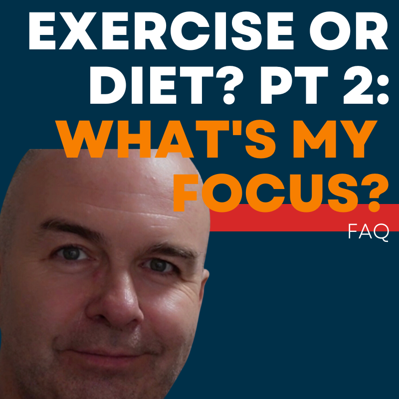 FAQ - Diet V Exercise? pt 2: Where Should I Focus My Efforts?