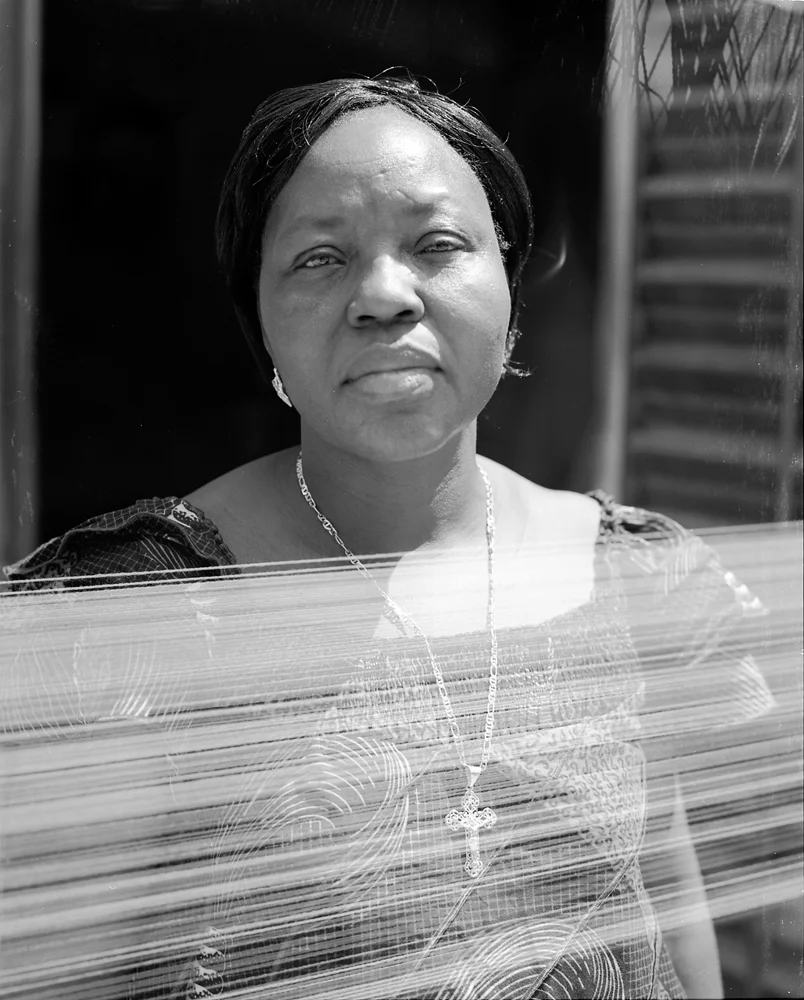 ANTOINETTE BOUKOUGOPagne weaver,BURKINA FASO