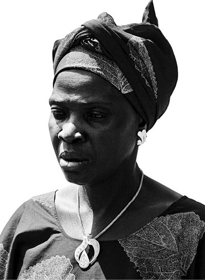 ZÉLÉ OUATTARA Palm weaver, BURKINA FASO