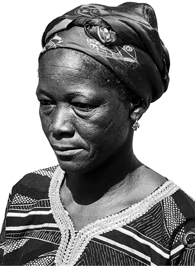 ADJA TOU Palm weaver, BURKINA FASO