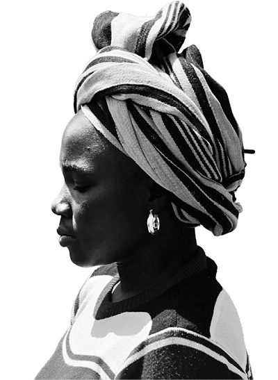 MAÏMOUNA TRAORÉ Palm weaver, BURKINA FASO
