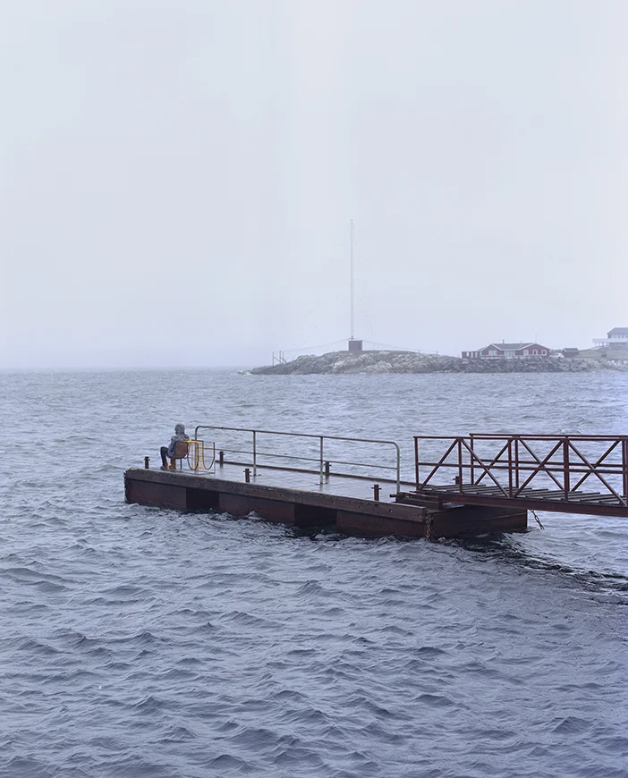 KNOT. 2491 — Thomas Lauge Laarseeraq Julius Denis Berthelsen Boassen, Frederik Brummerstedt, Claudi Jensen, LeviSarha &amp; Siunîssok Rask. With the help of Allan Larsen — Nuuk 2017 Photo: ©Émile Barret / Hors Pistes