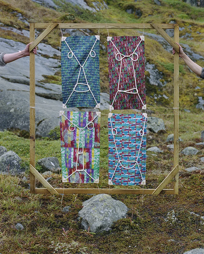 Well wishers — Simón Ballen Botero, Sara Marie Lyberth, Johanne Markussen &amp; Hanseenaaraq Petersen “Nukannguaq” Nuuk 2017 Photo: ©Émile Barret / Hors Pistes