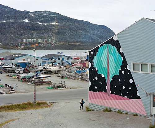 Absence — Alexandros Simopoulos Nuuk 2017 Photo: ©Émile Barret / Hors Pistes