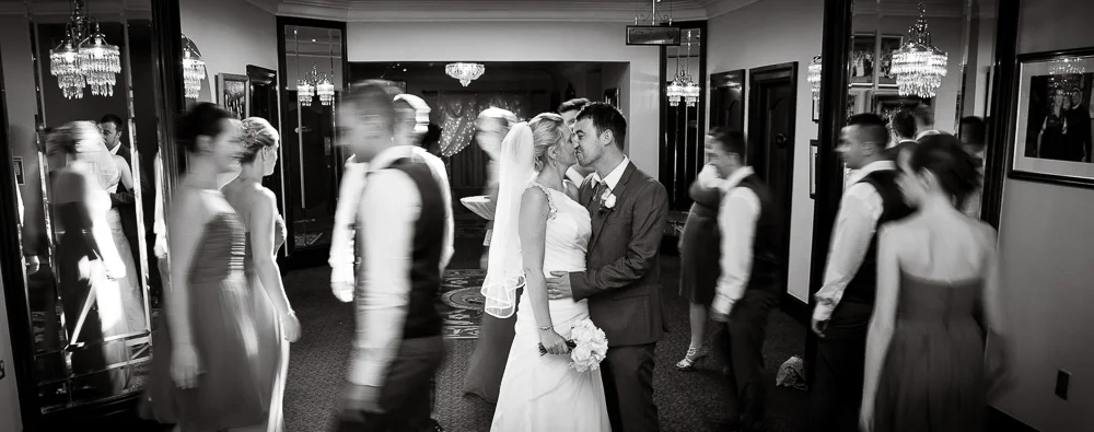 Newlyweds-Kiss-in-the-woodlands-house-Hotel