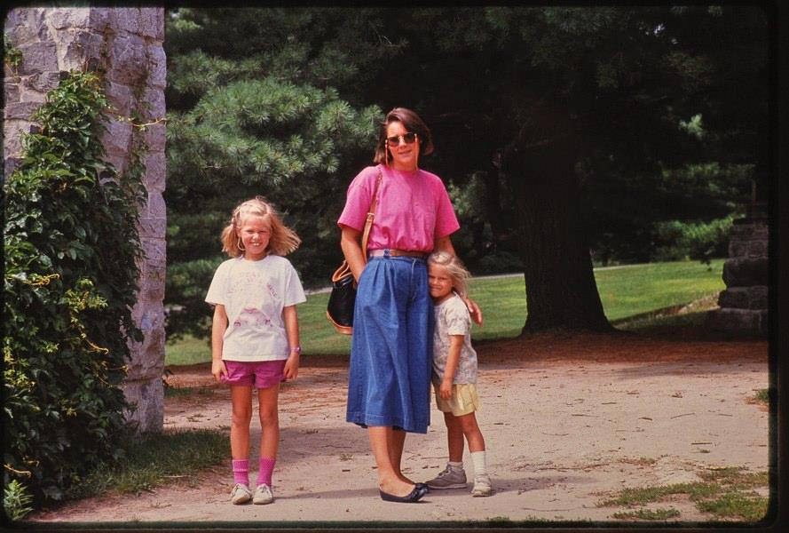 A photo of my big sister, my Mum, and me. I hope this post didn't make you blush too much.