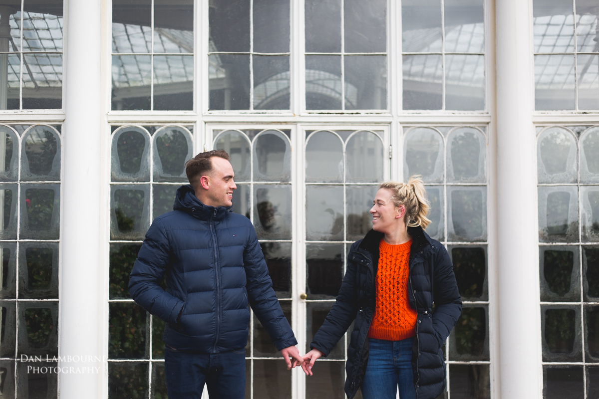 Emma & Jamie Pre Wedding Shoot at Woolaton Park in Nottingham with Dan Lambourne Photography