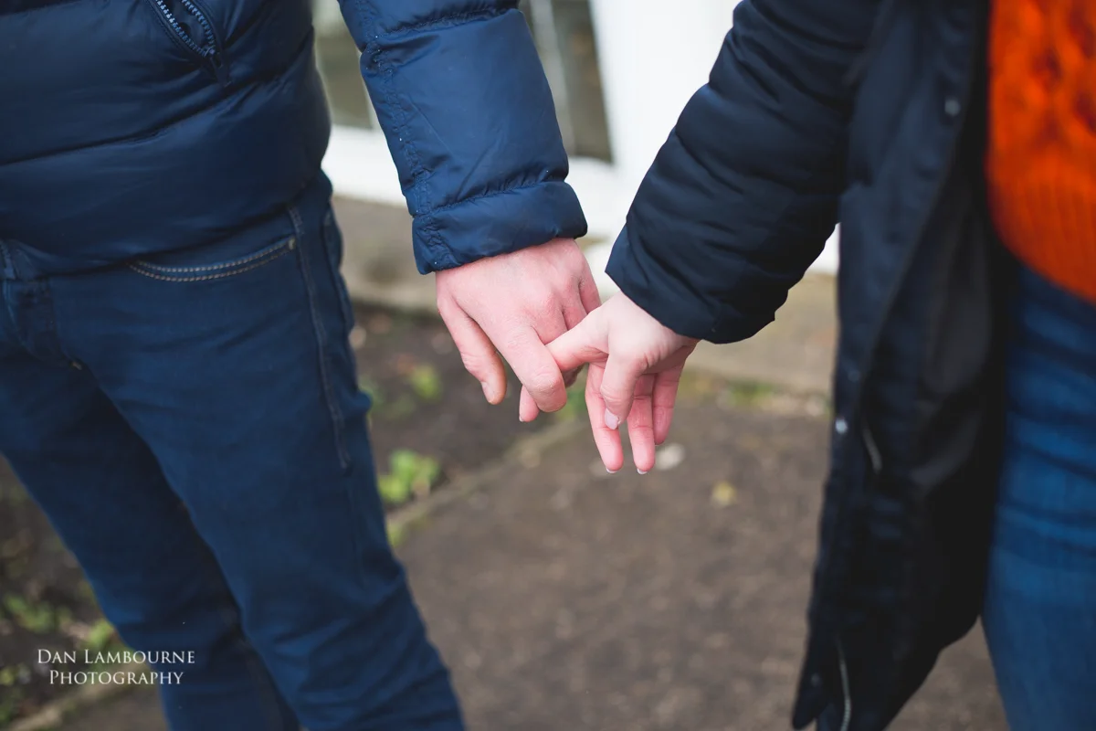 Emma & Jamie Pre Wedding Shoot at Woolaton Park in Nottingham with Dan Lambourne Photography
