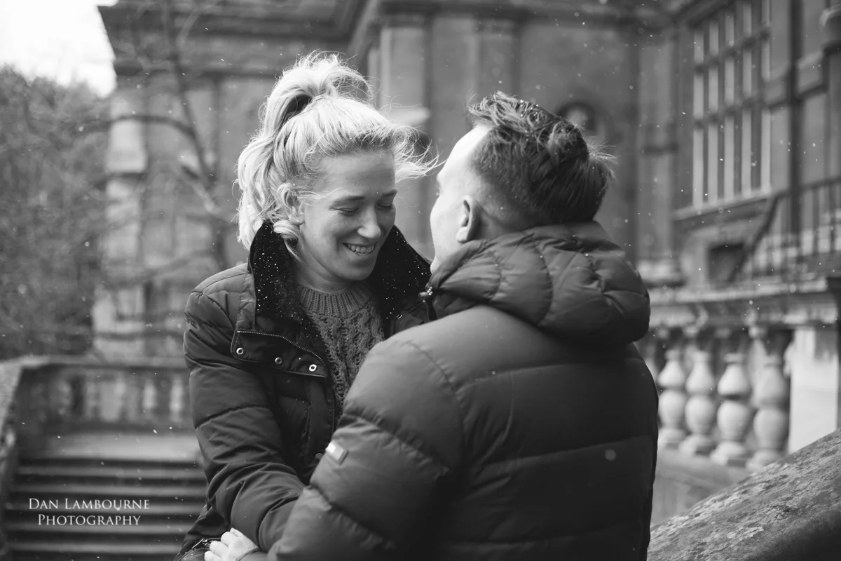 Emma & Jamie Pre Wedding Shoot at Woolaton Park in Nottingham with Dan Lambourne Photography