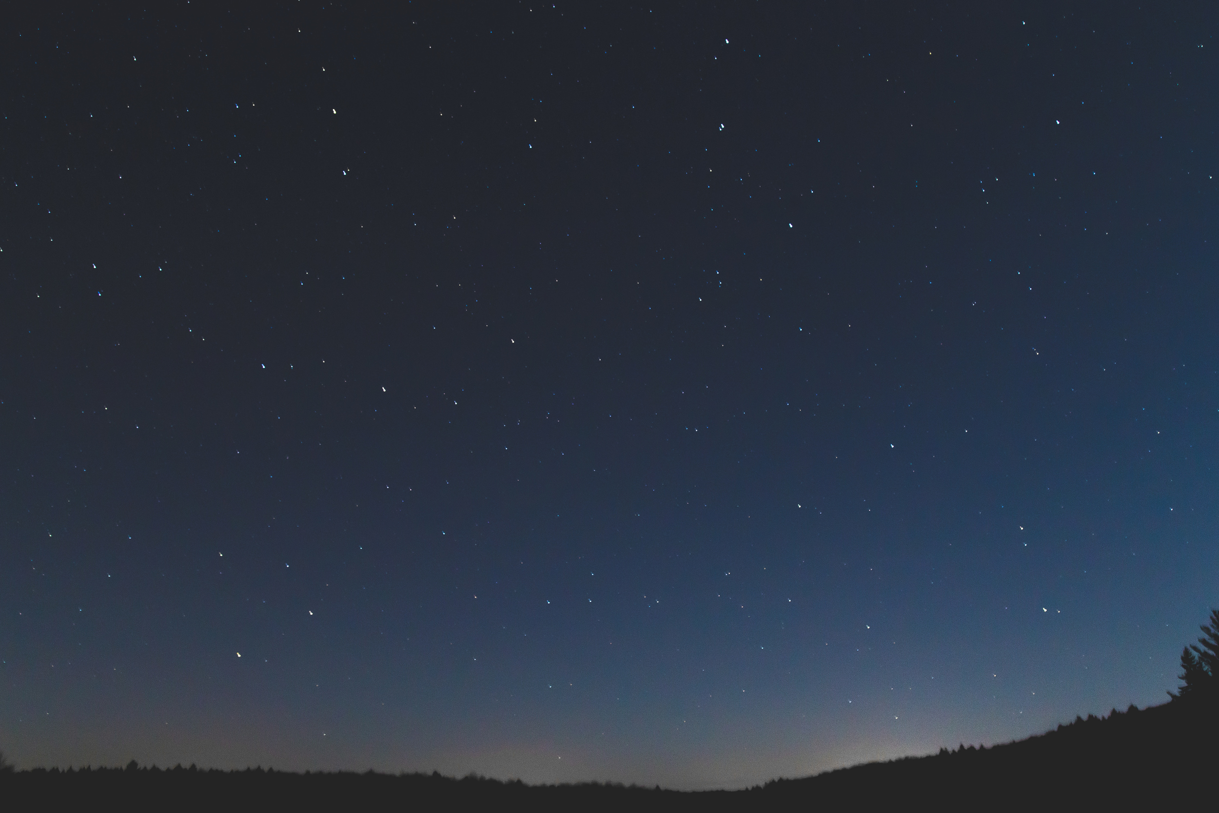 Day 18/365 - Snowy Night Sky
