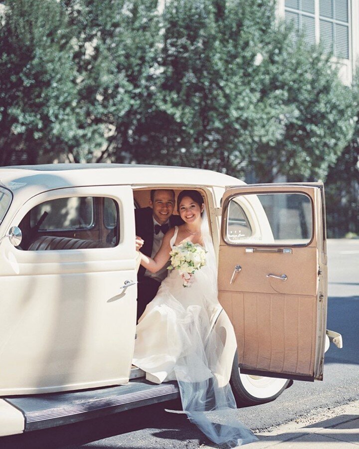 The cutest getaway car after the perfect evening! Thank you for sharing the love, @claire_casner! #MGMOMENTS