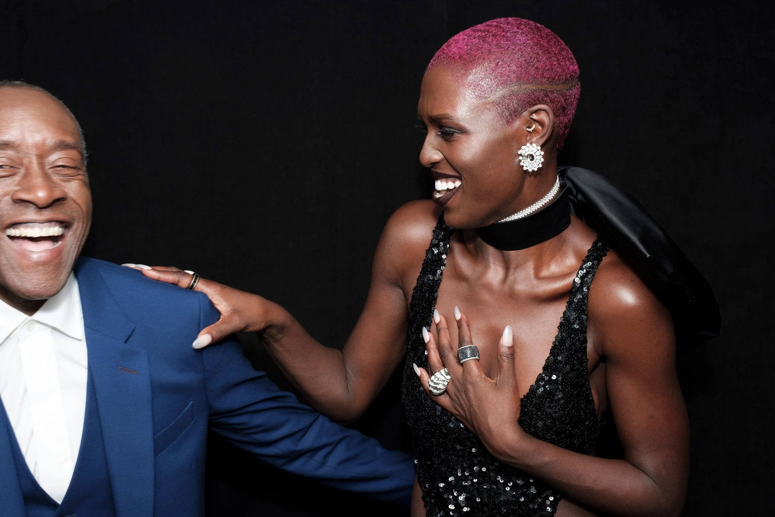 Don Cheadle + Jodie Turner-Smith, NYFF 2022