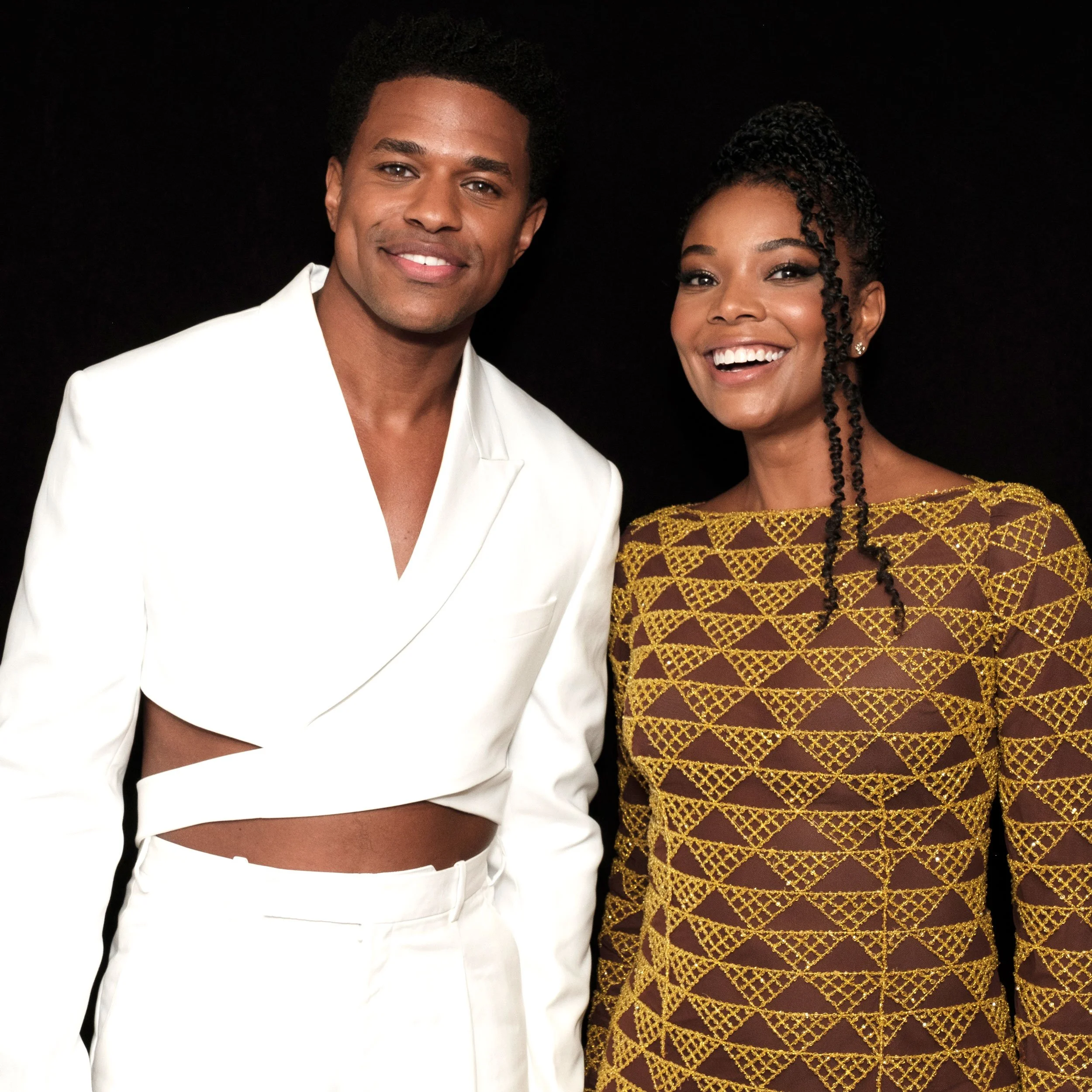 Jeremy Pope, Gabrielle Union, NYFF 2022
