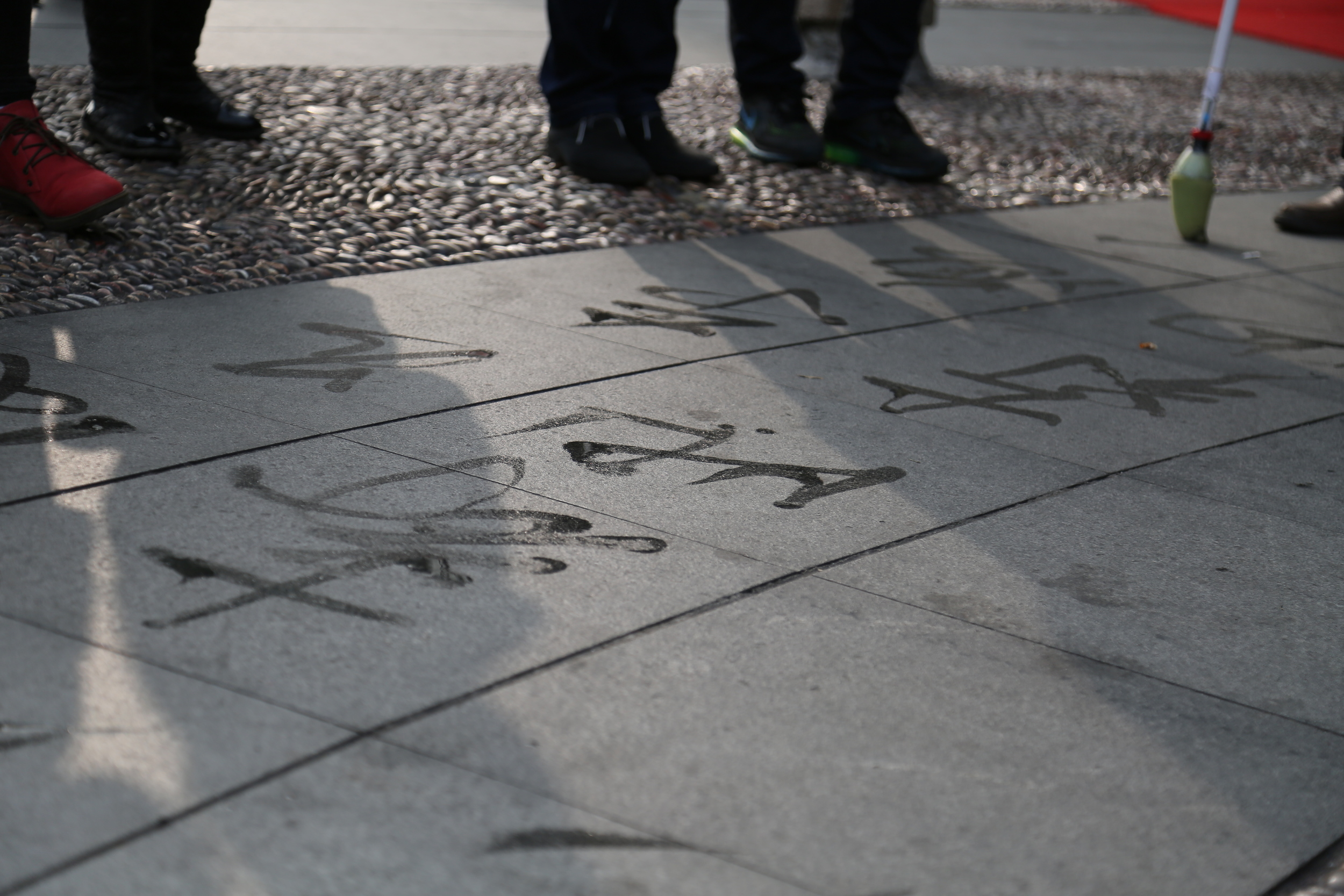 Water calligrapher