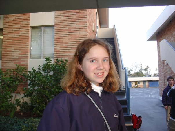This adorable child thought she was hideous. What the hell? (I mean, the teeth give me pause, but still.)