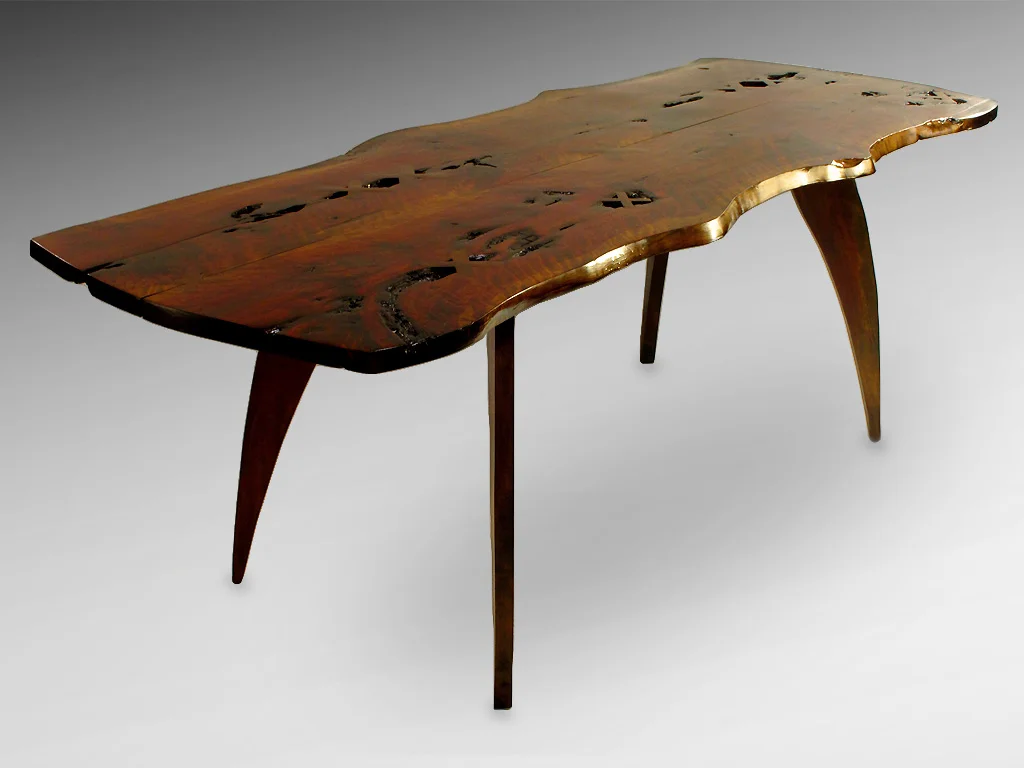 Wabi X-Stitched Live Edge Table II Cedar, Maple80"x33"x30" $4500