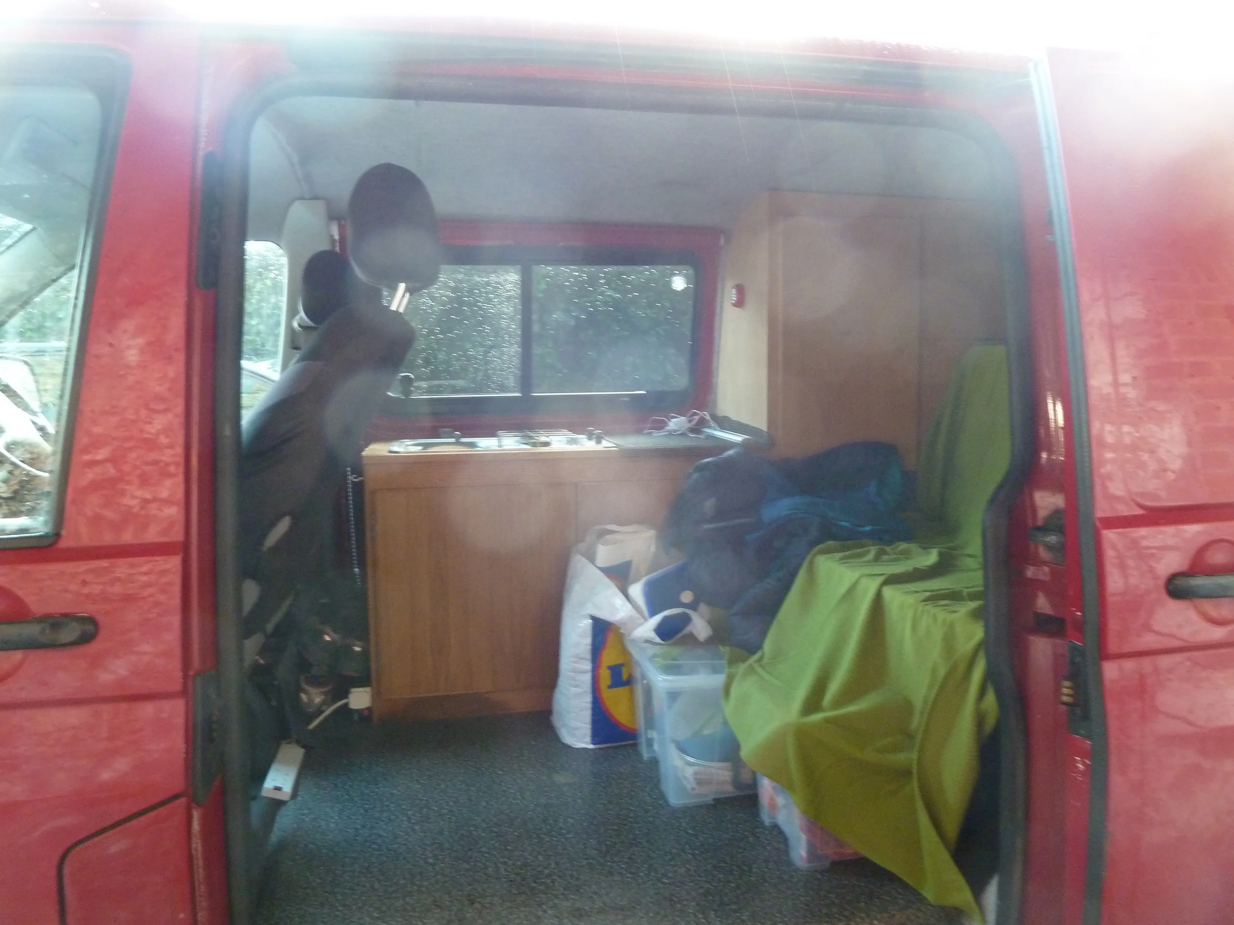 Home for a honeymoon climbing trip. Surprisingly comfortable.....