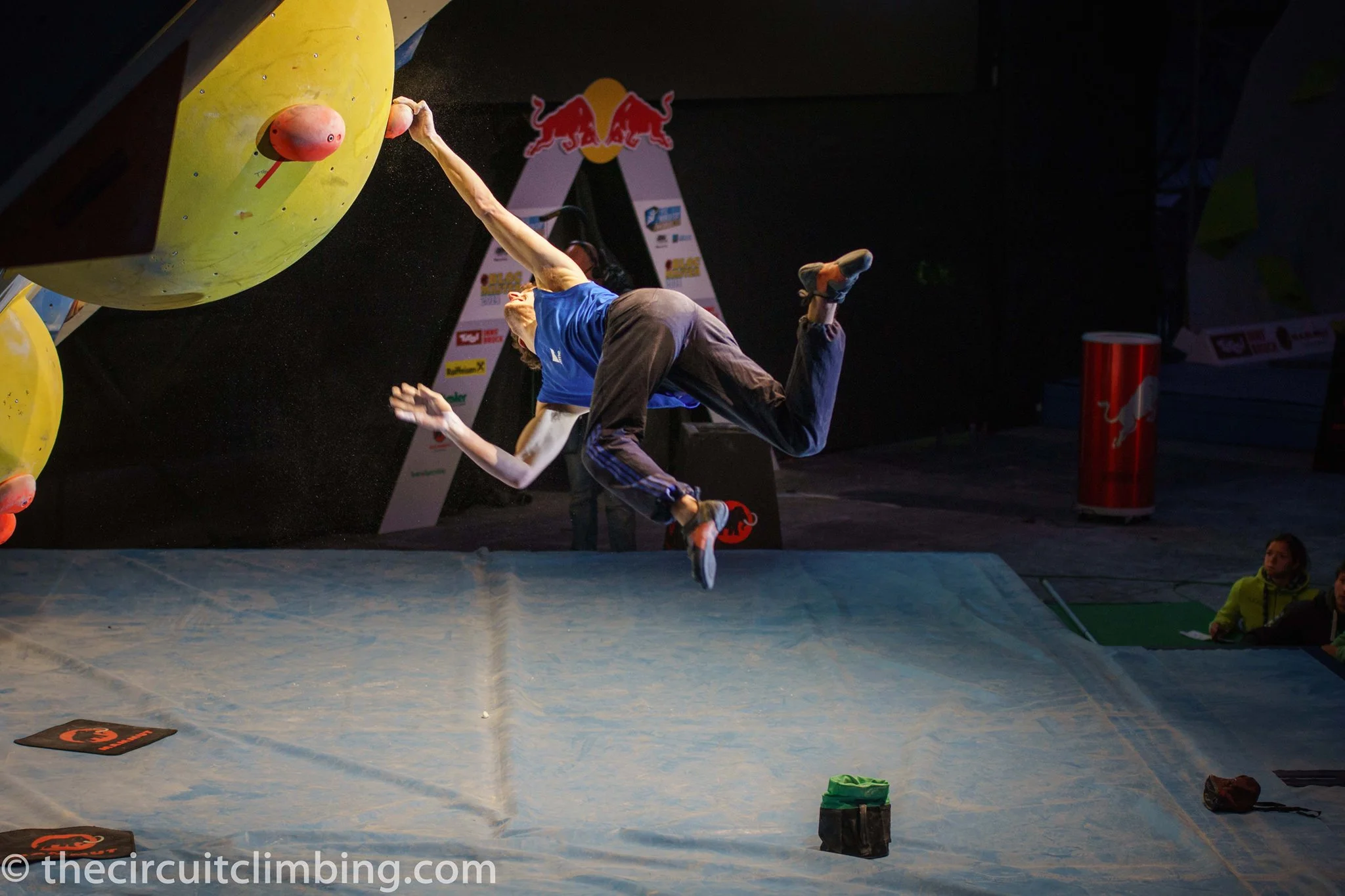This is why indoor climbing comps can be brilliant