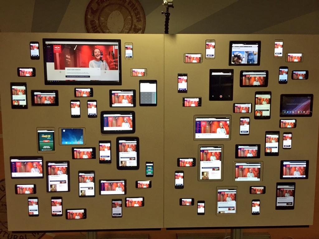 I can't find the original post but something similar came from this web designer @lukew. Your website is not being looked at on just a laptop of desktop computer screen anymore so accounting for devices from 2 inches up to 80 inches is now required!
