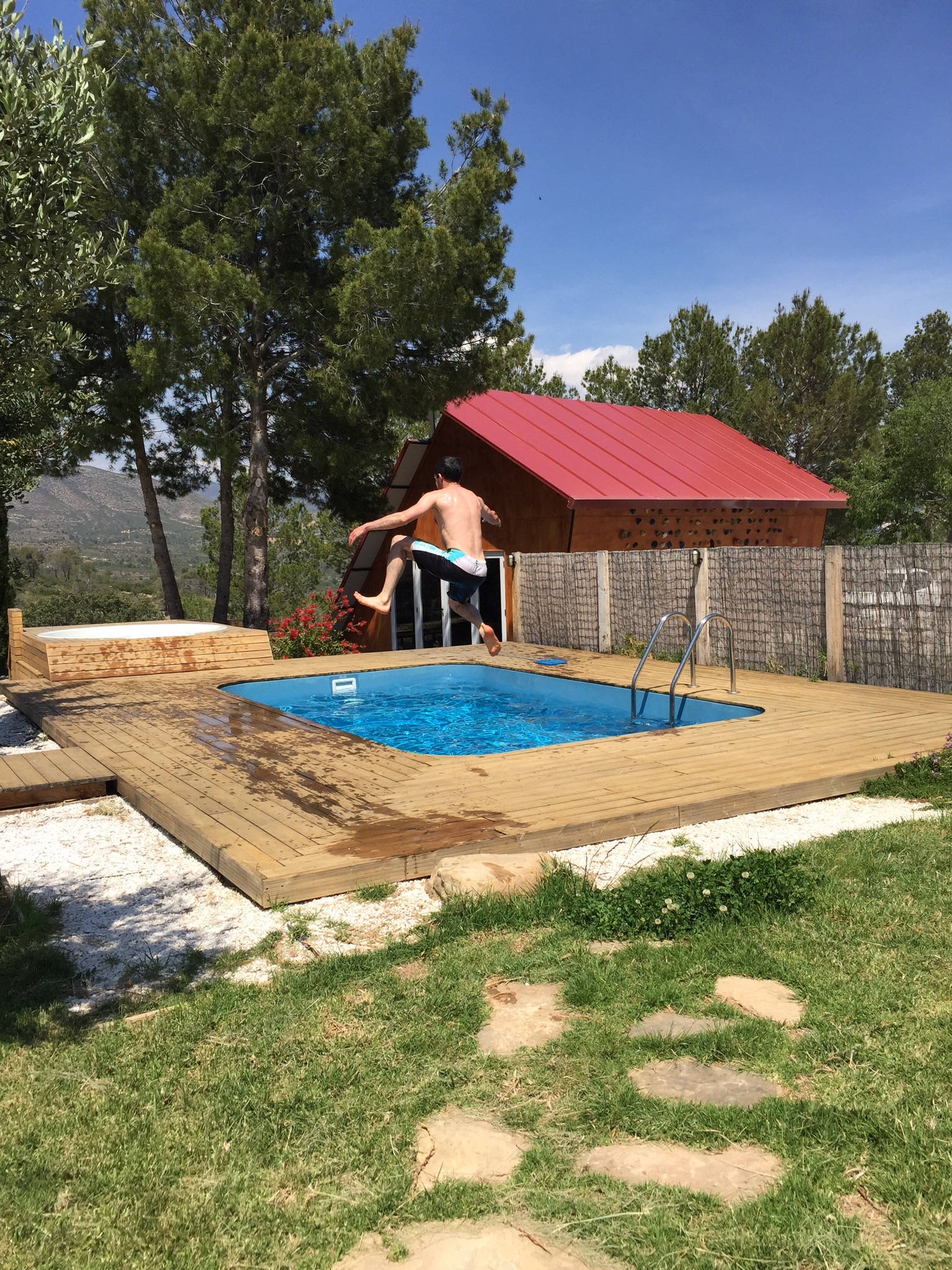 Rest day activities at the refugio