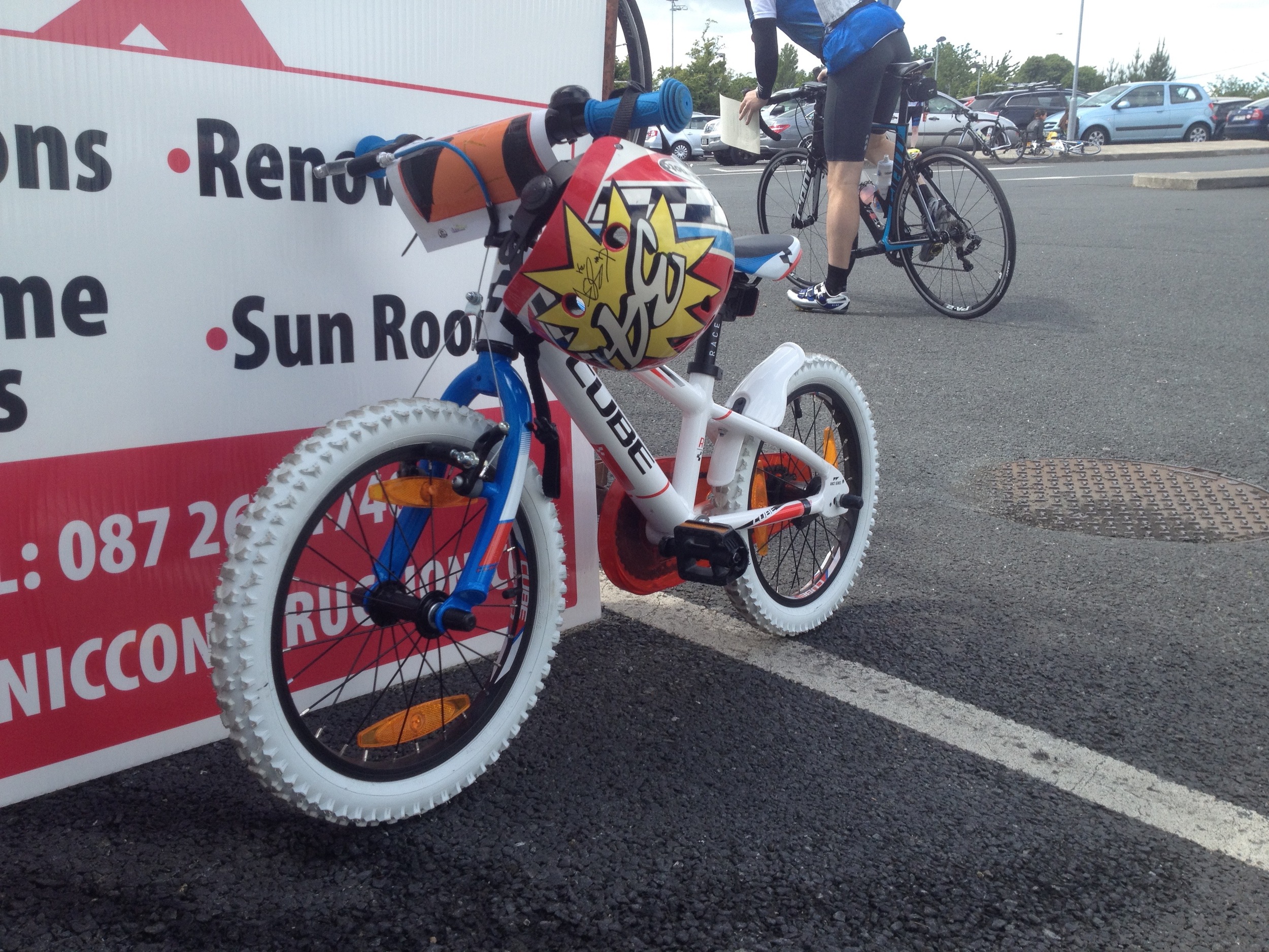 I oh-so-badly wish I'd been good enough to do the Wicklow 100 on this little thing.......
