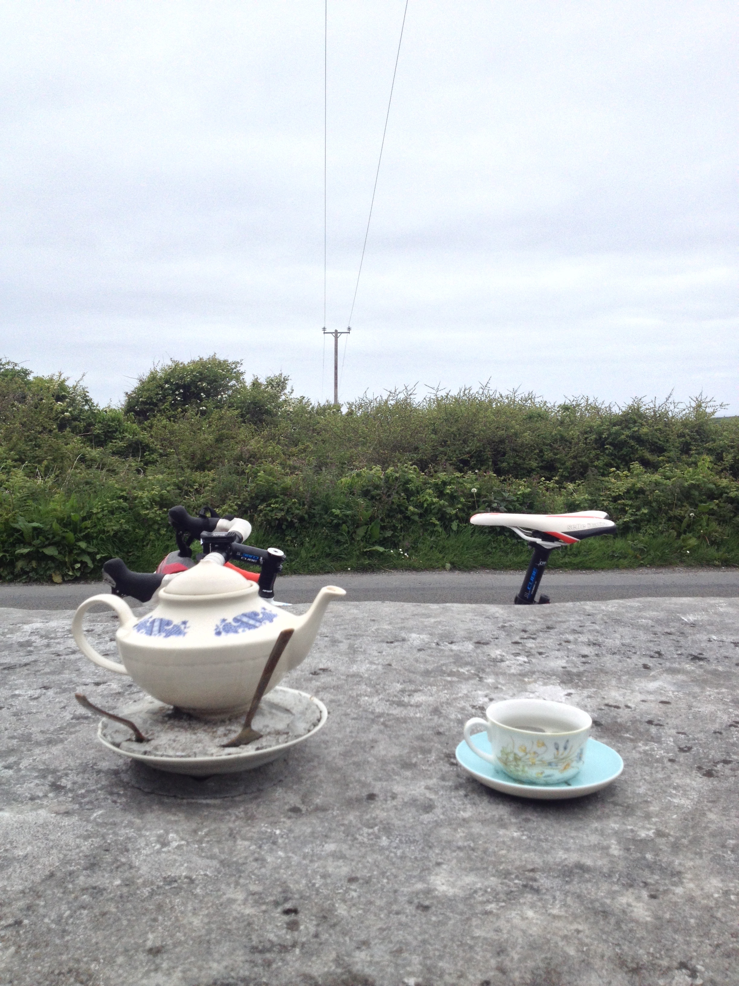 Fanore, Co. Clare - never noticed this completely random road-side ornament before. Anyone know the history?