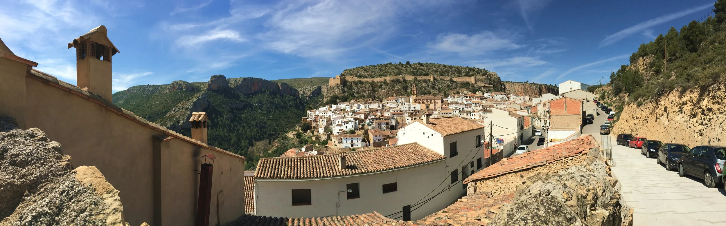 The beautiful village of Chillage in all its glory. What must people have thought when they first arrived into this valley?!