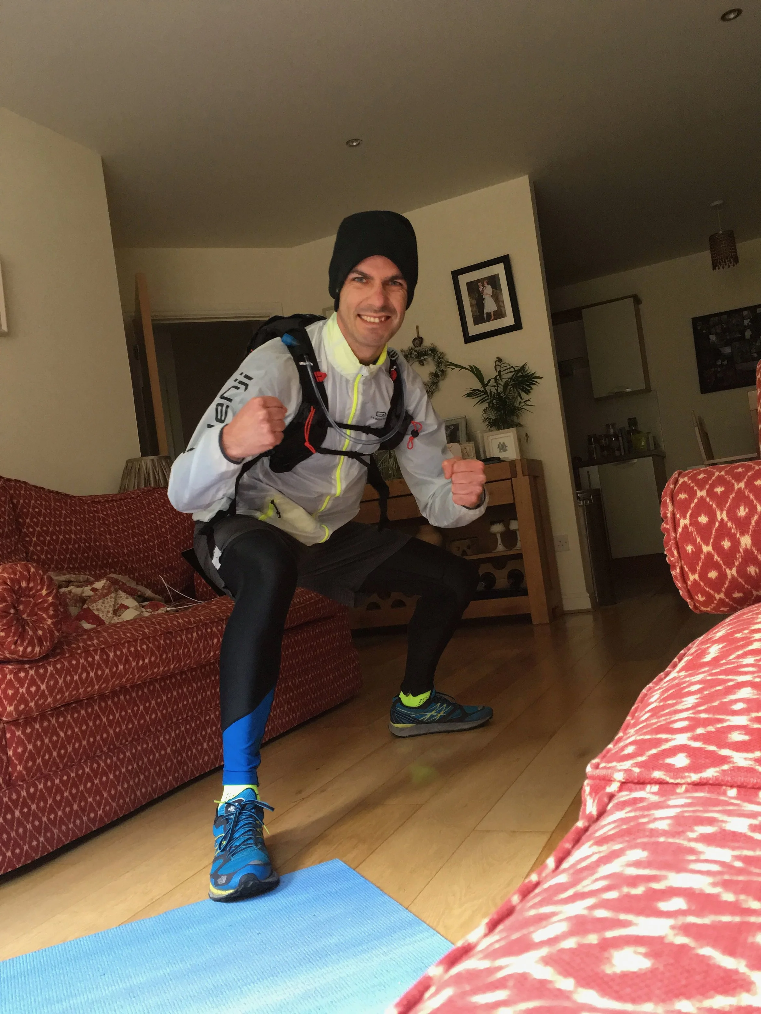can't take running too seriously you know. Even if I look like a 'proper' runner.....