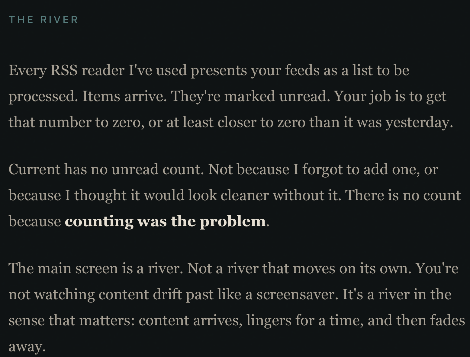 full circle back to RSS