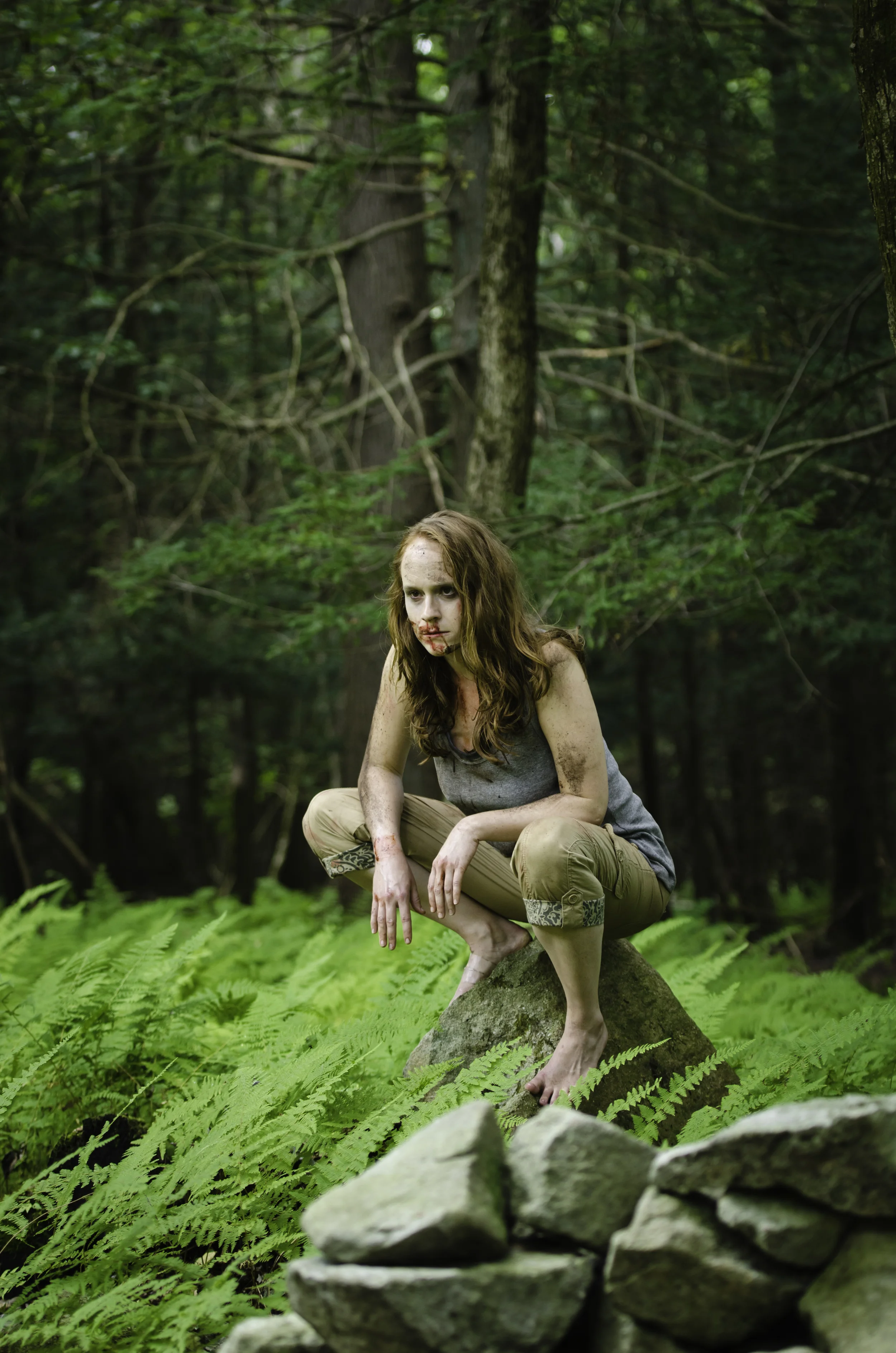 Production Still of Character "Carrie" in Animosity. © 2012
