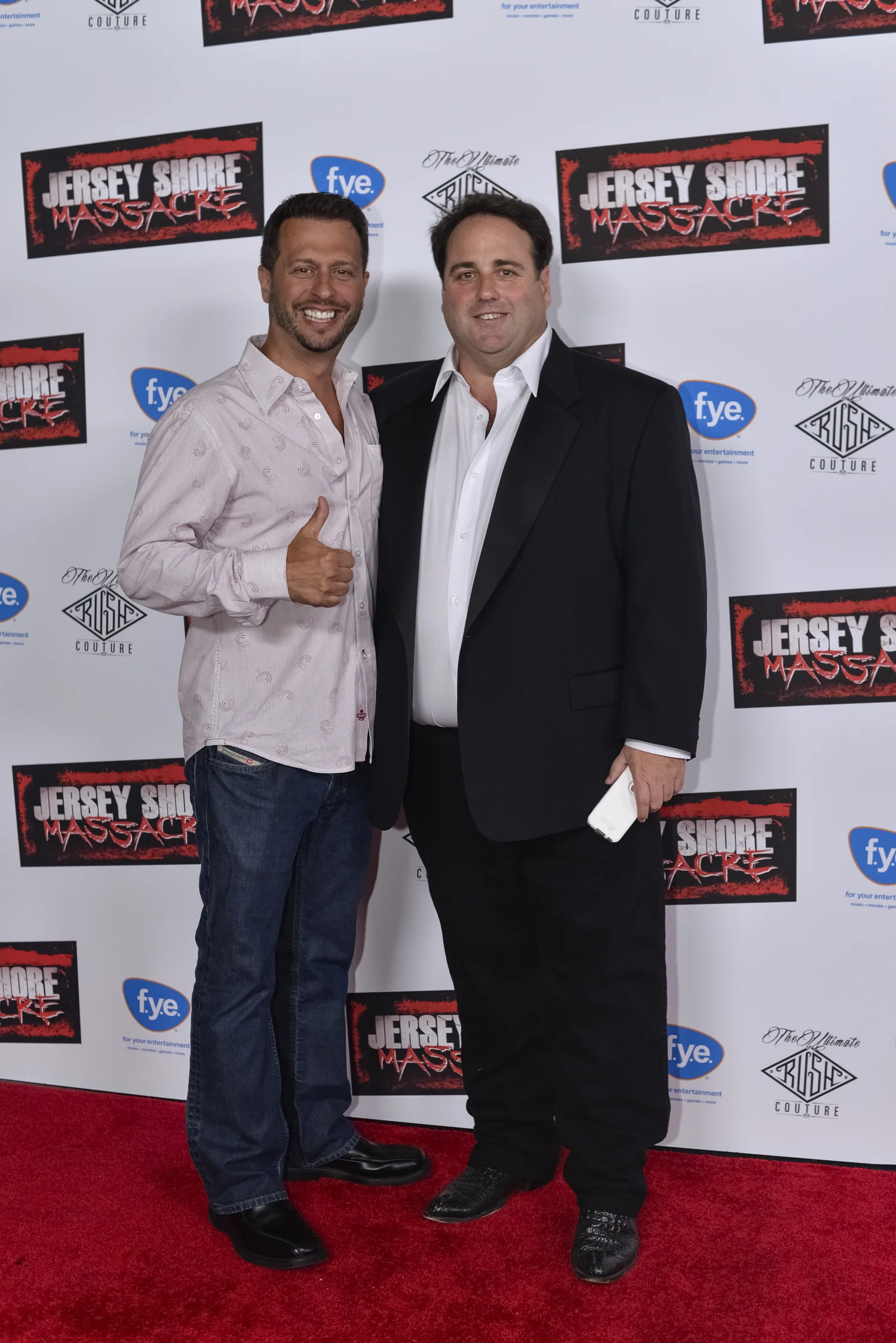 Sal Governale from "The Howard Stern Show" with Director Paul Tarnopol