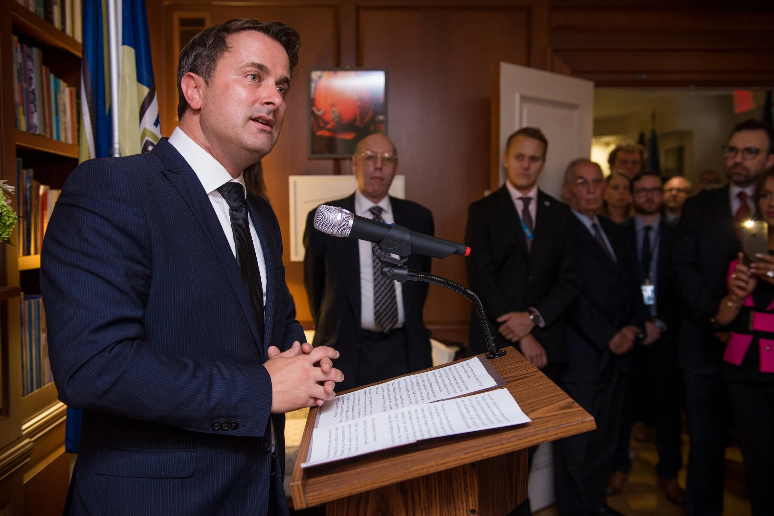 Prime Minister of Luxembourg, Xavier Bettel