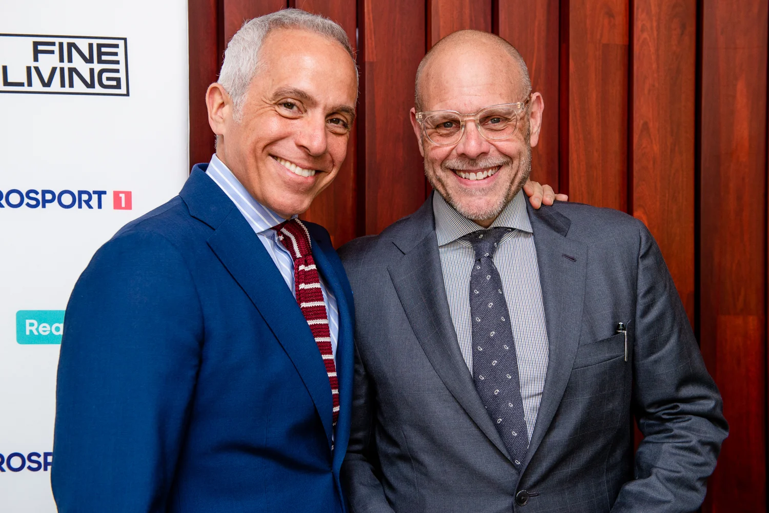 NYC Discovery Upfront - Geoffrey Zakarian, Alton Brown