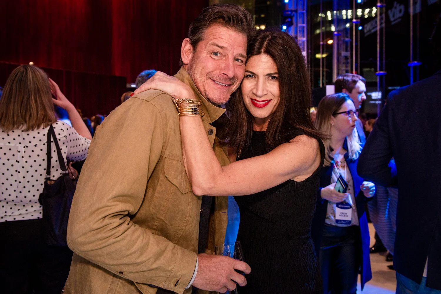 NYC Discovery Upfront - Ty Pennington, Hildi Santo-Tomas of Trading Spaces