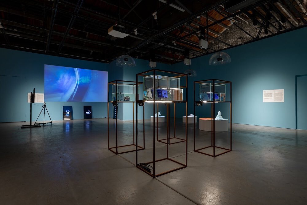 👁️Last days to see Entangled: bio/media, where 𝙐𝙣𝙩𝙞𝙩𝙡𝙚𝙙 (𝘼 𝙎𝙚𝙖𝙧𝙘𝙝 𝙛𝙤𝙧 𝙂𝙝𝙤𝙨𝙩𝙨 𝙞𝙣 𝙩𝙝𝙚 𝙈𝙚𝙖𝙩 𝙈𝙖𝙘𝙝𝙞𝙣𝙚) is on view in Shanghai 👁️

Showing at Chronus Art Center in Shanghai. It's open until Feb 5 and admission is f