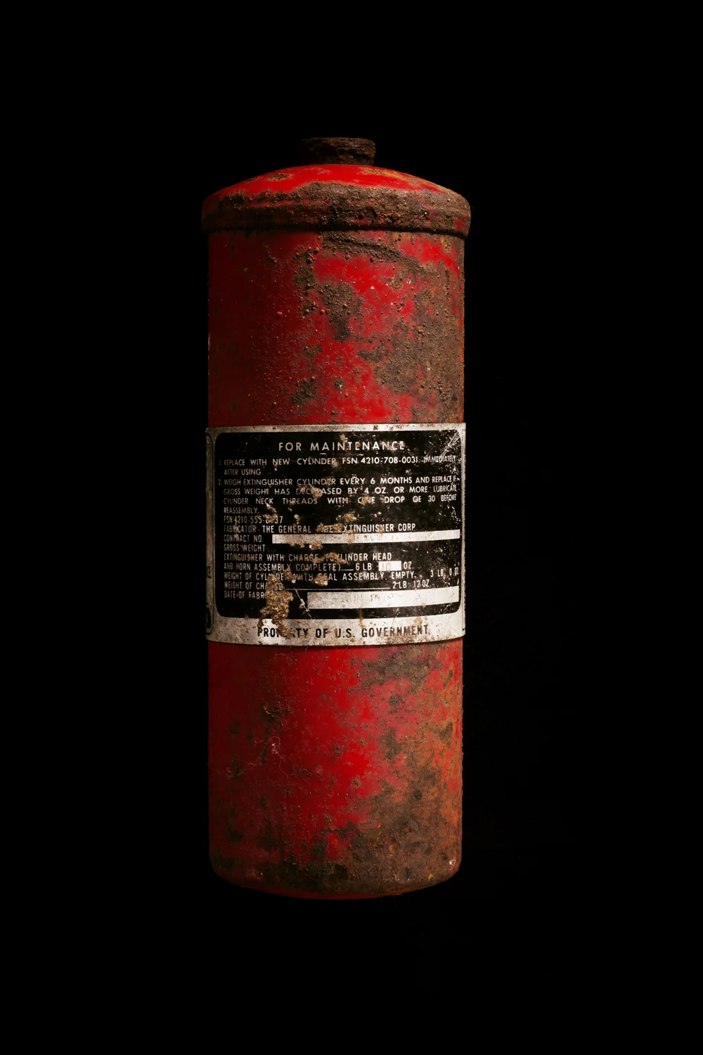 Fire Extinguisher, Wompatuck State Park 